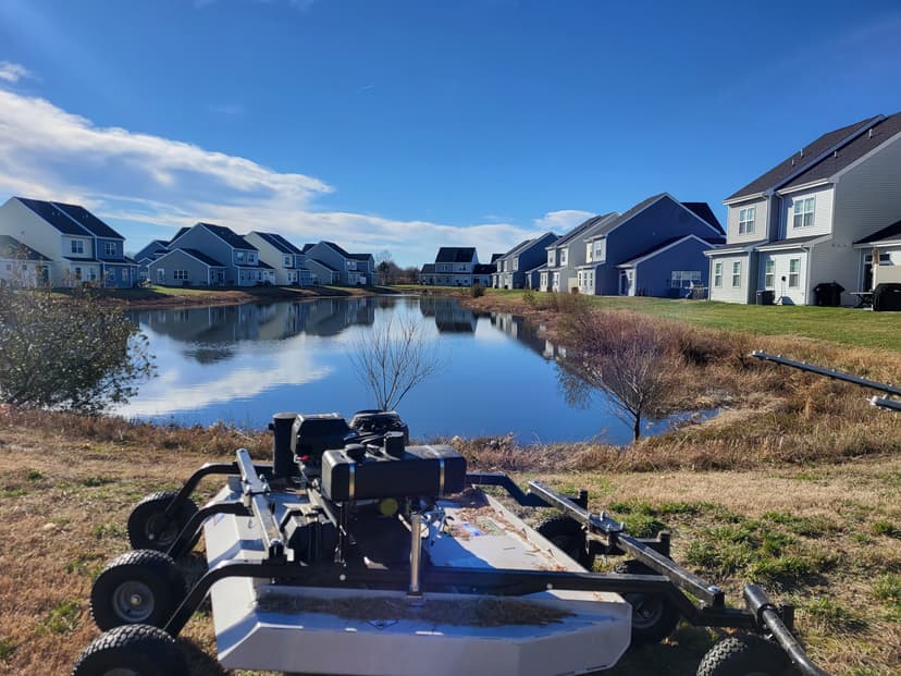 Pond Mowing
